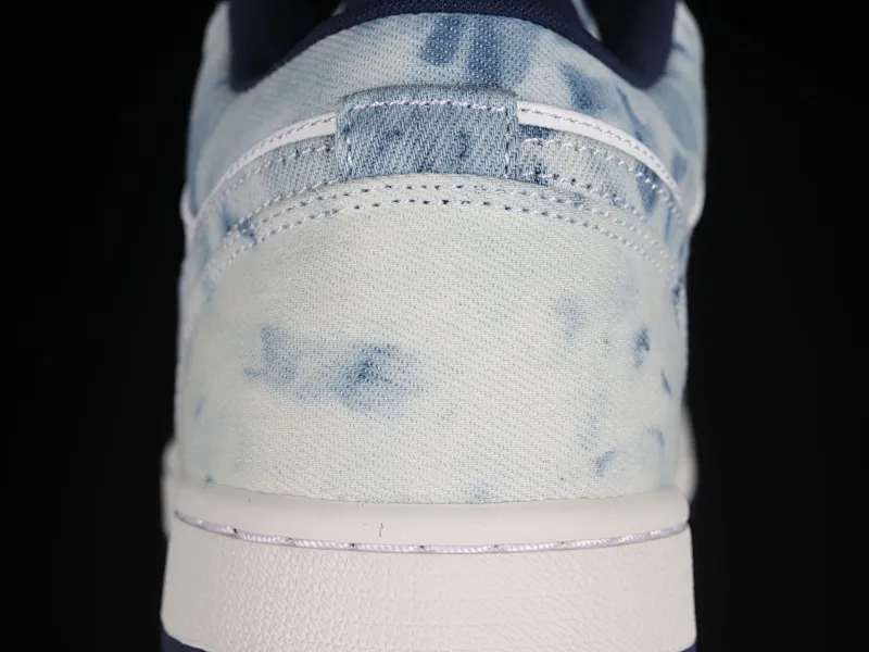 All categories Air Jordan Jordan series basketball shoes Air Jordan 1 Low G version pure original Air Jordan 1 Low "Lce Blue" AJ1 Joe 1 denim blue low-top basketball shoes CZ8455-100